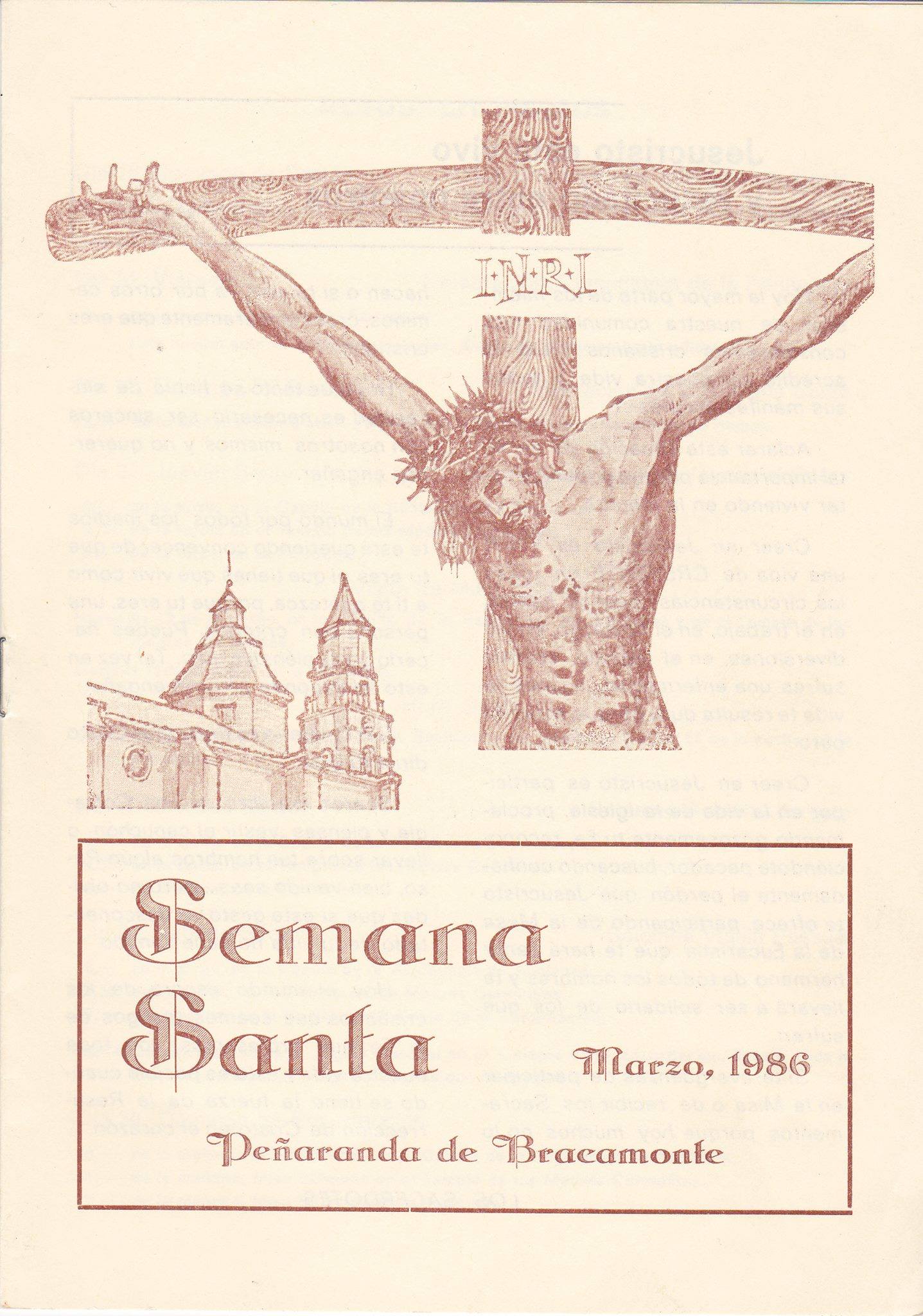 Semana Santa en Peñaranda de Bracamonte 1986 Peñaranda de Bracamonte
